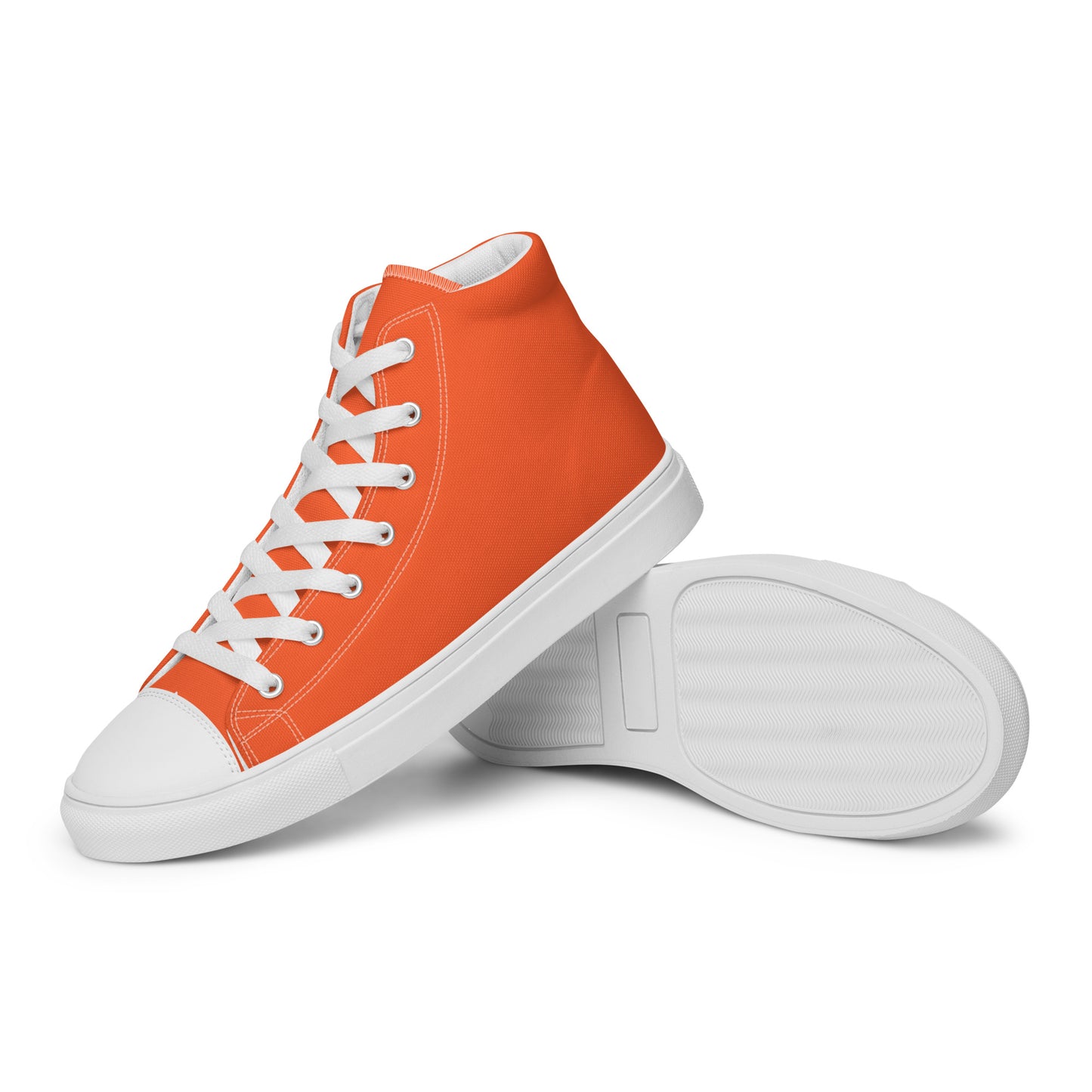 ORANGE HIGHTOP SNEAKER