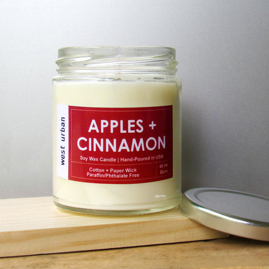 APPLE + CINNAMON SOY CANDLE