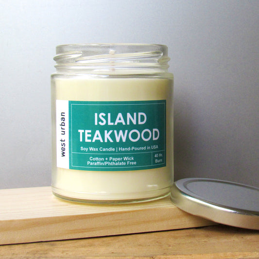 ISLAND TEAKWOOD SOY CANDLE