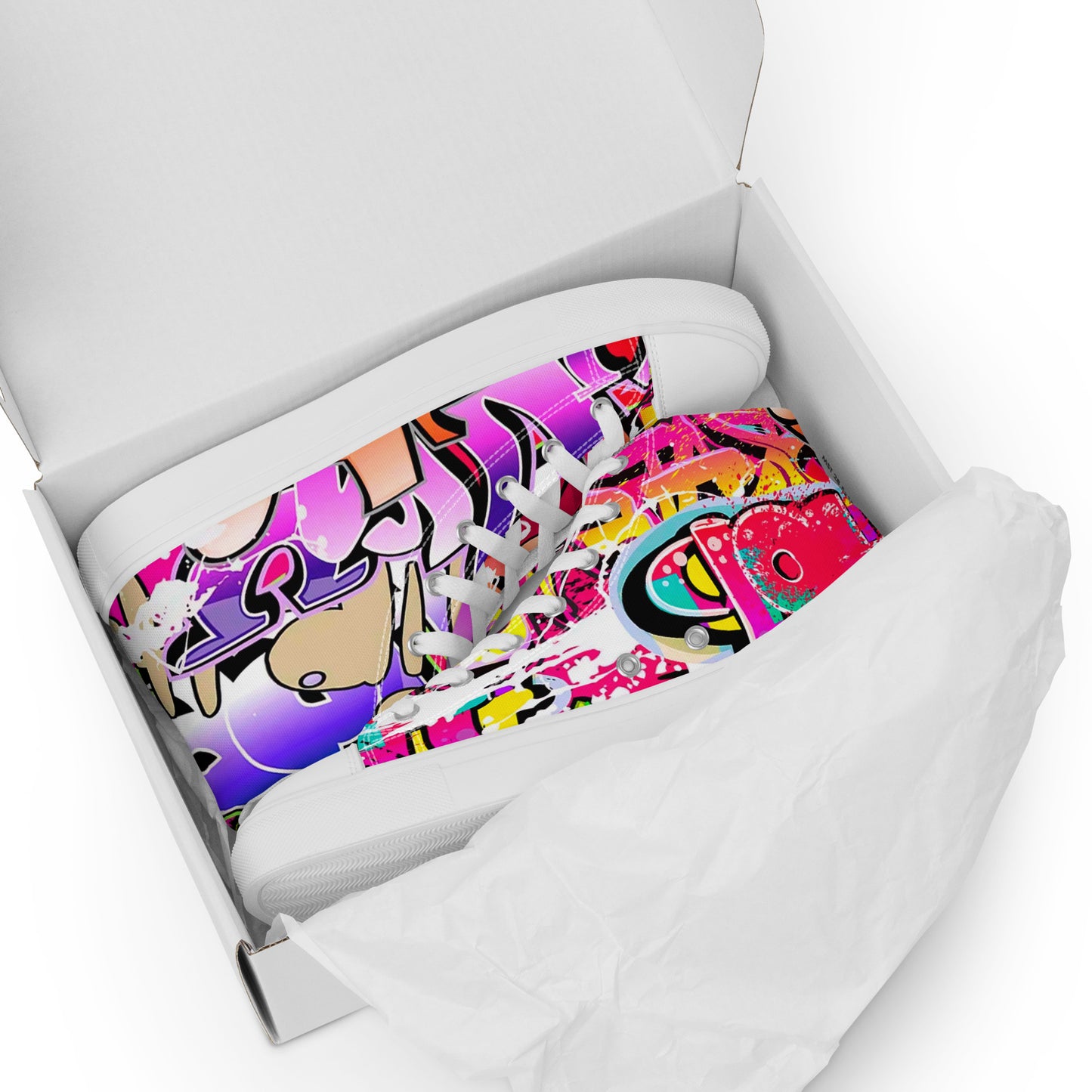 Hip Hop Woman's Hightop