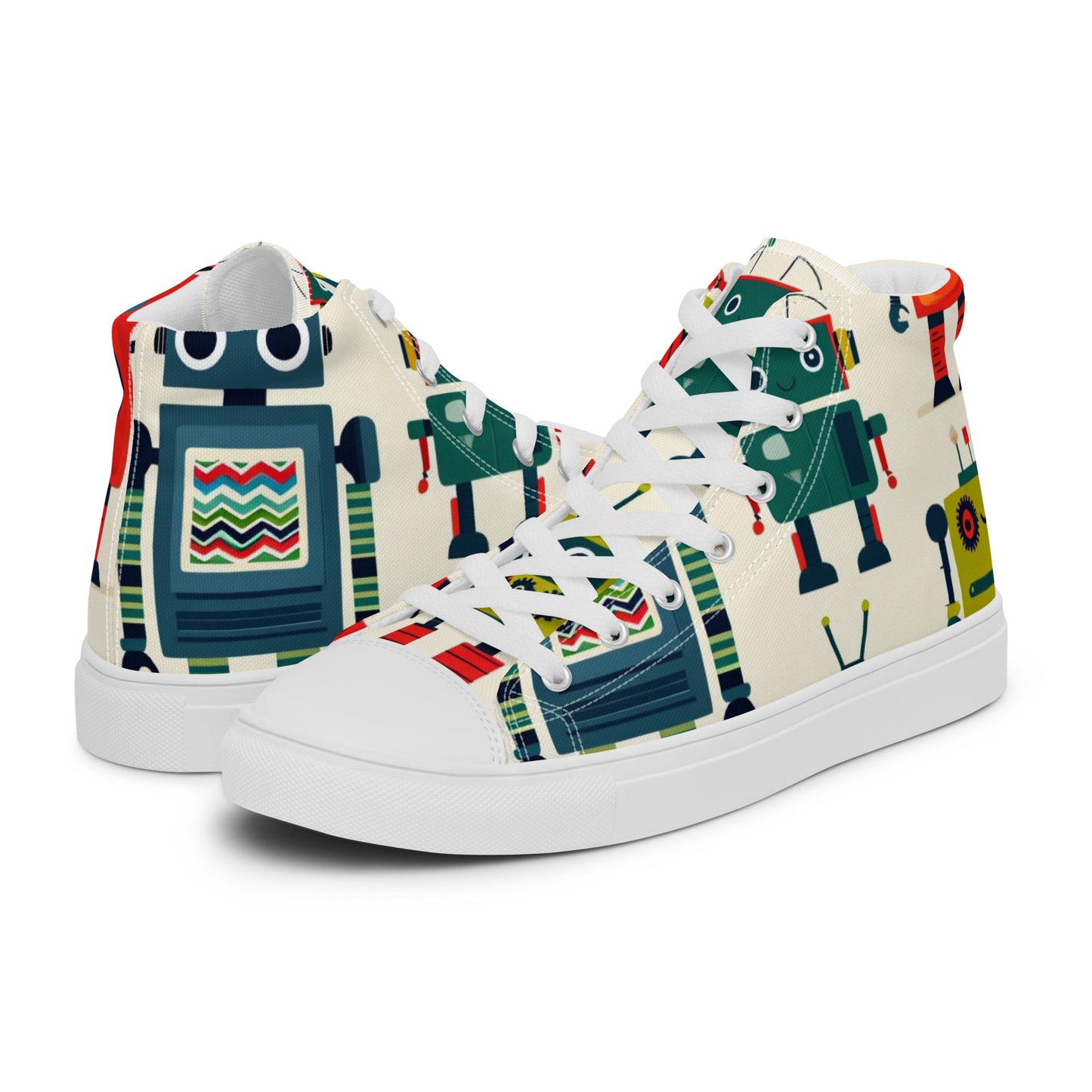 Robot Hightop Sneakers