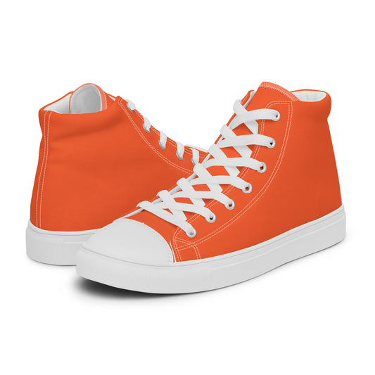 ORANGE HIGHTOP SNEAKER
