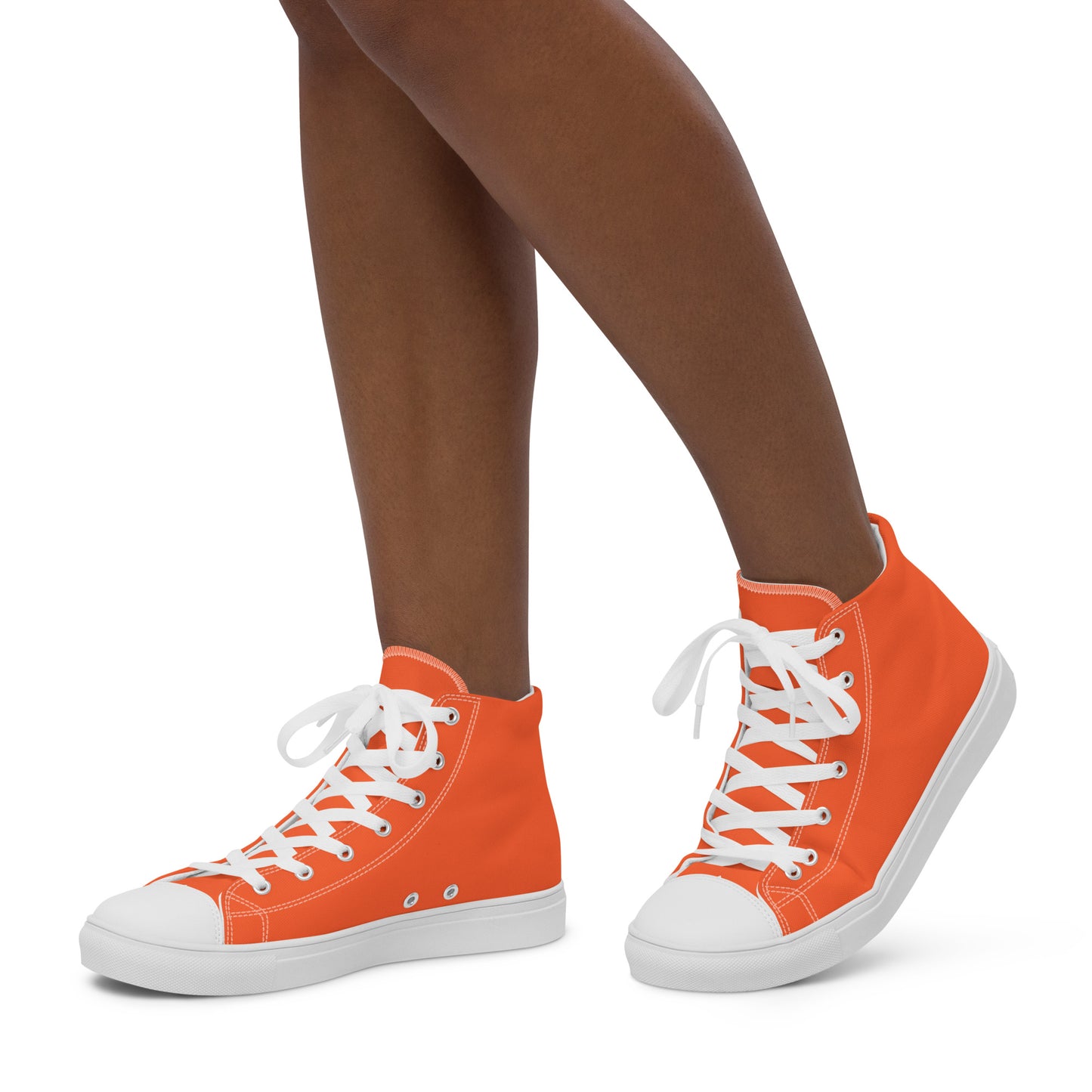 ORANGE HIGHTOP SNEAKER