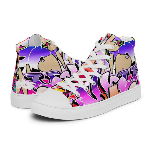 Hip Hop Woman's Hightop