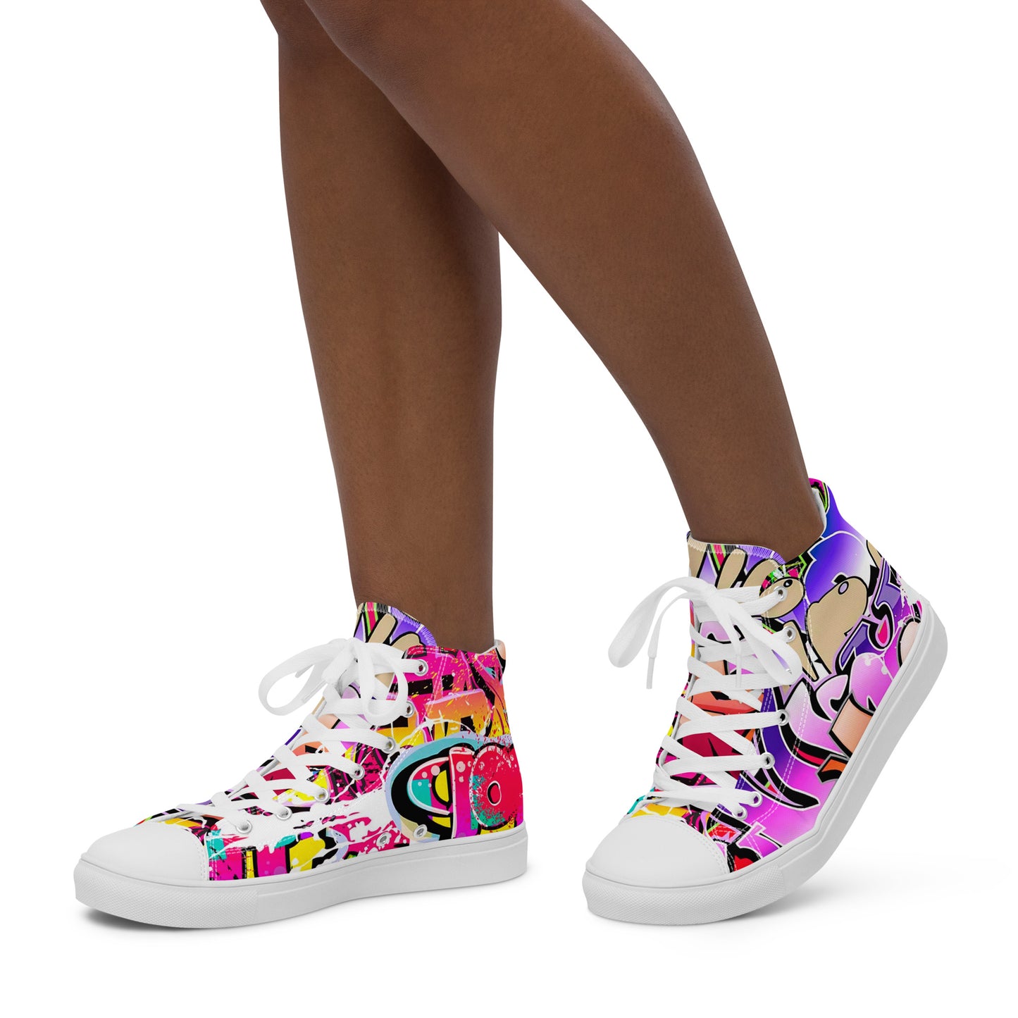 Hip Hop Woman's Hightop