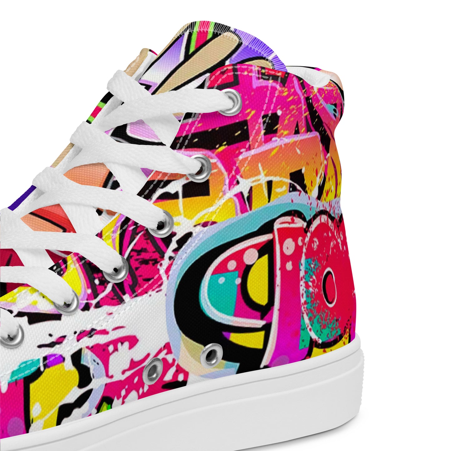 Hip Hop Woman's Hightop