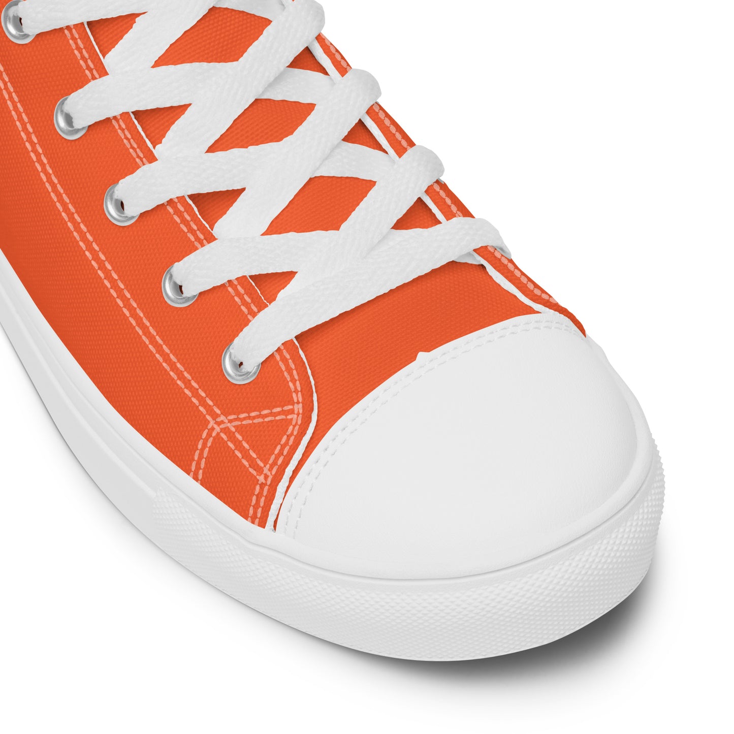 ORANGE HIGHTOP SNEAKER