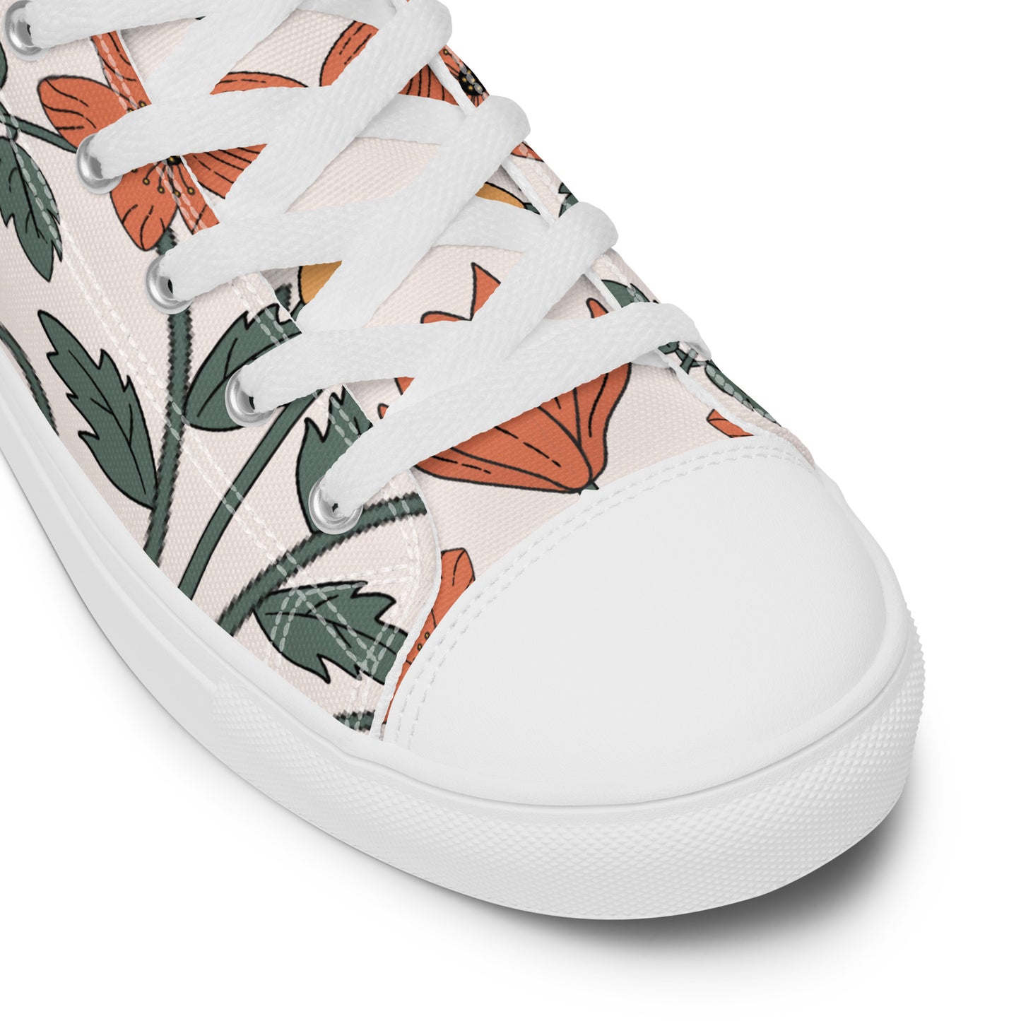 NUVO FLOWERS HIGHTOP SNEAKER